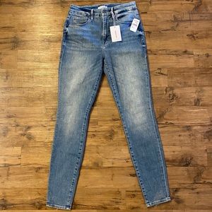 Good American High Good Waist Skinny Jeans Size: 8